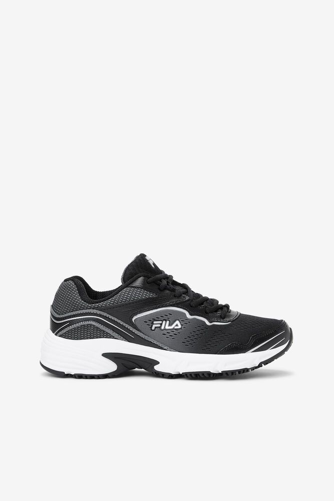 Fila Work Shoes Womens Black Memory Runtronic Slip Resistant - Ireland 24761-YXQC